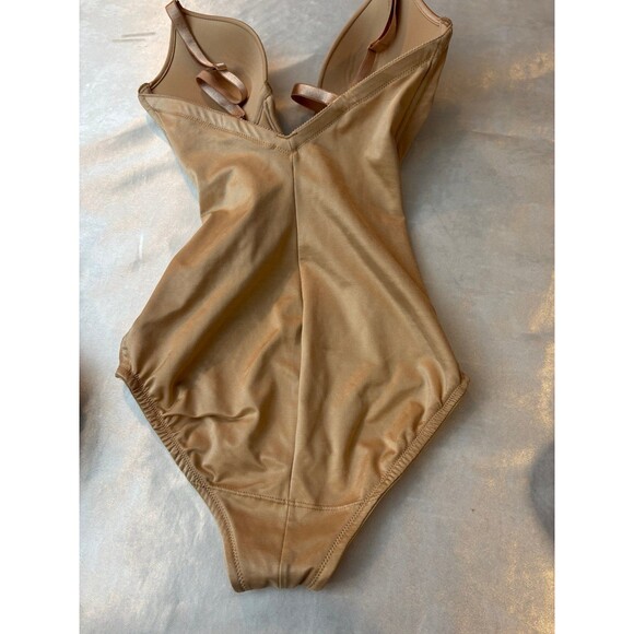 Va Bien satin Panel Plunge Bodysuit 34C - Picture 2 of 5